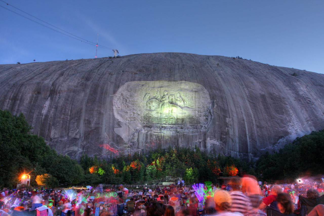 Is Stone Mountain Park State-Owned In Georgia?