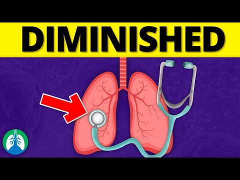Diminished Breath Sounds (Medical Definition) | Quick Explainer Video -  Youtube