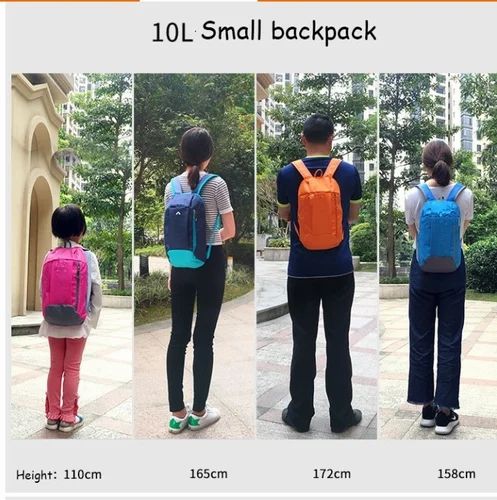 Nylon 10 Liter Small Backpack